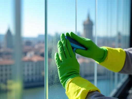 Lavage des vitres écologique à Lyon